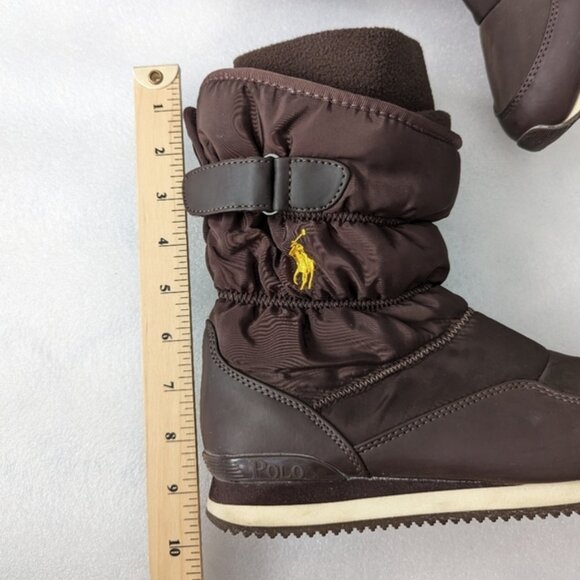 Polo Ralph Lauren brown boots size 5 - Picture 3 of 6